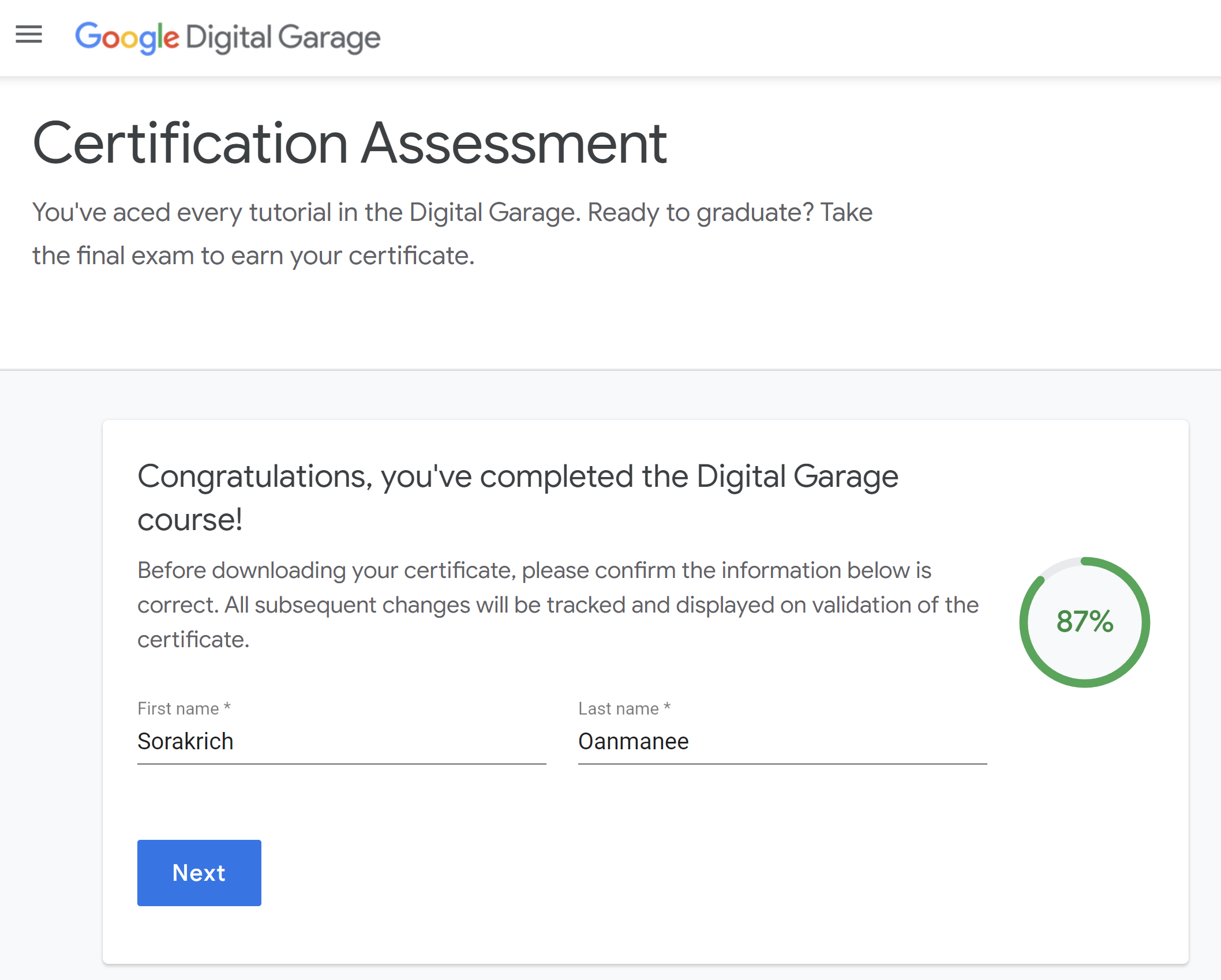 เรียน Fundamentals of Digital Marketing พร้อมรับ Certificate ฟรี จาก Google Digital Garage