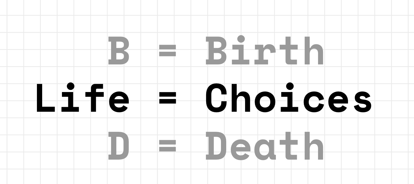 Life is your choices - ชีวิตอยู่ที่เราเลือก