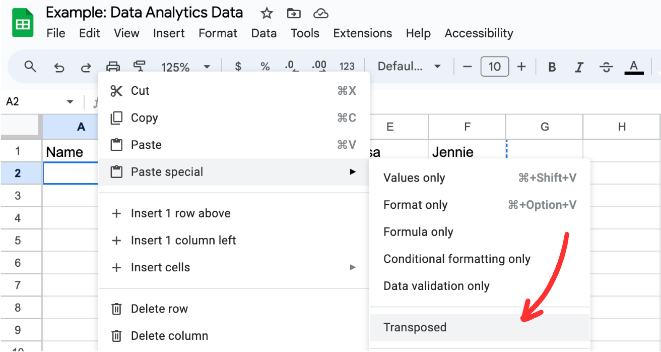 เตรียมข้อมูลด้วย Google Sheets สำหรับมือใหม่ เริ่มได้ทันที