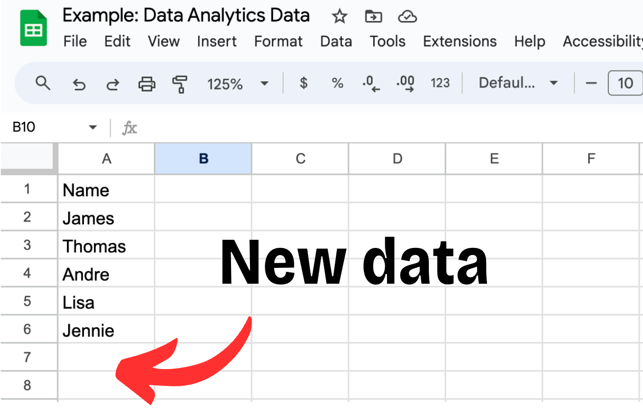 เตรียมข้อมูลด้วย Google Sheets สำหรับมือใหม่ เริ่มได้ทันที